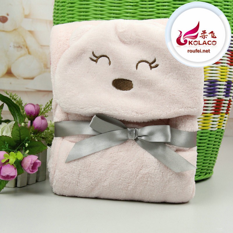 Super Soft Plush Fluffy Flannel Fleece Knee Blanket Cape bamboo fluffy baby blanket